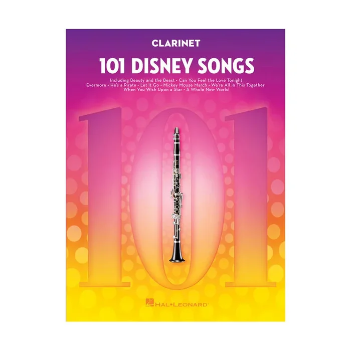 101 chansons Disney pour clarinette