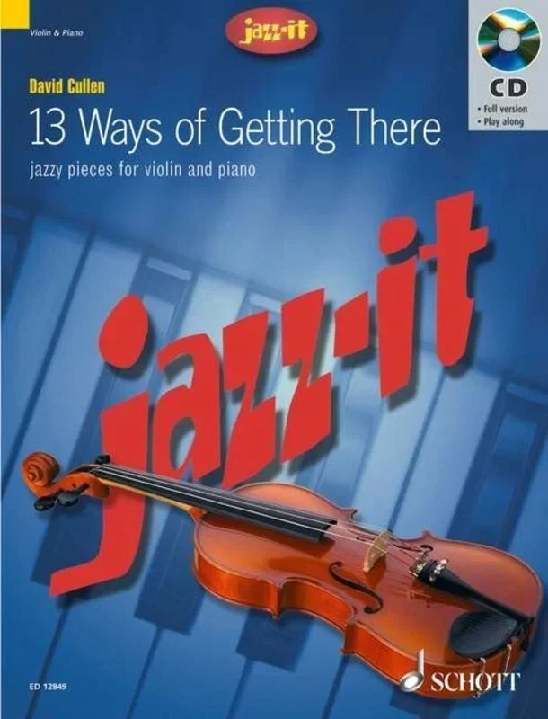 13 Ways Of Getting There Violin/Piano Softcover Book/CD