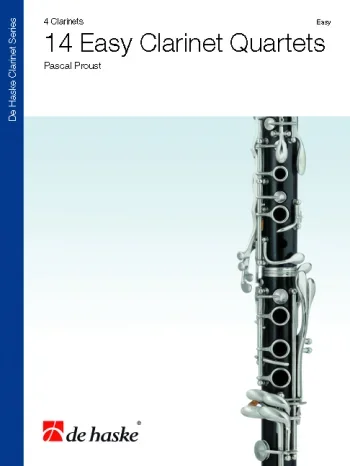 14 Easy Clarinet Quartets: Easy: Score & Parts