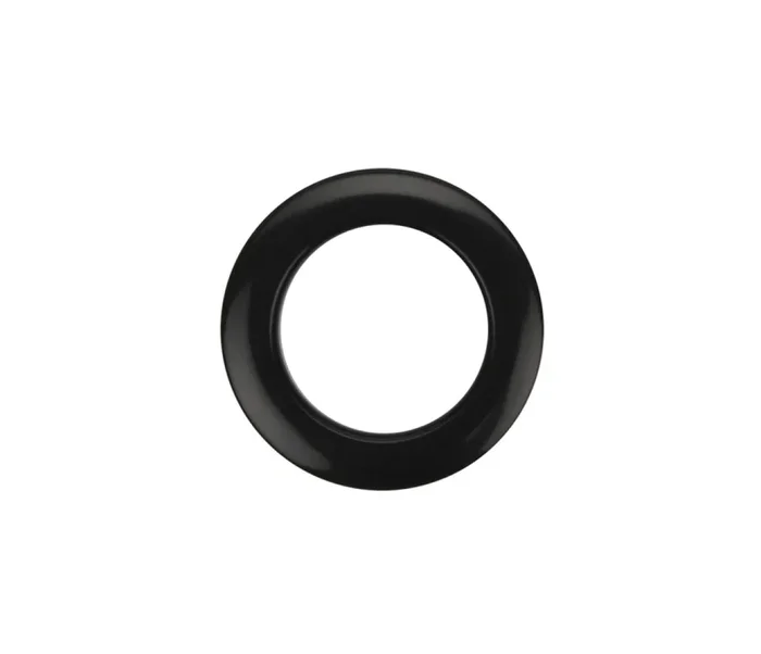 2 ” Bass Drum O’s in Black (Pair)