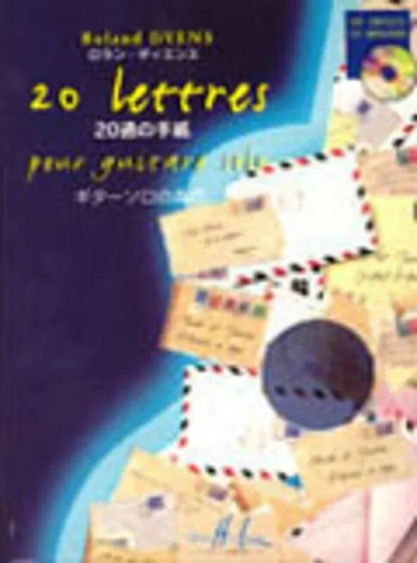 20 Lettres Pour Guitar Solo (Softcover Book)