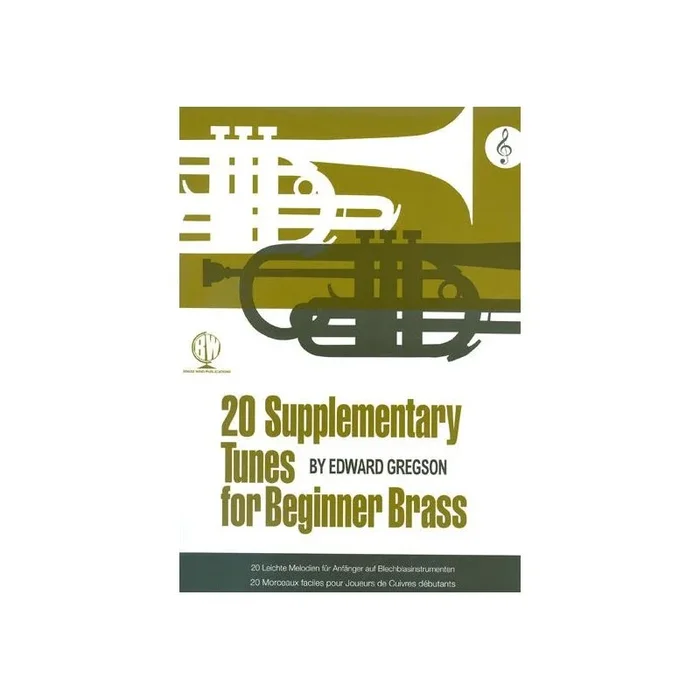 20 Supplementary Tunes for Beginner Brass