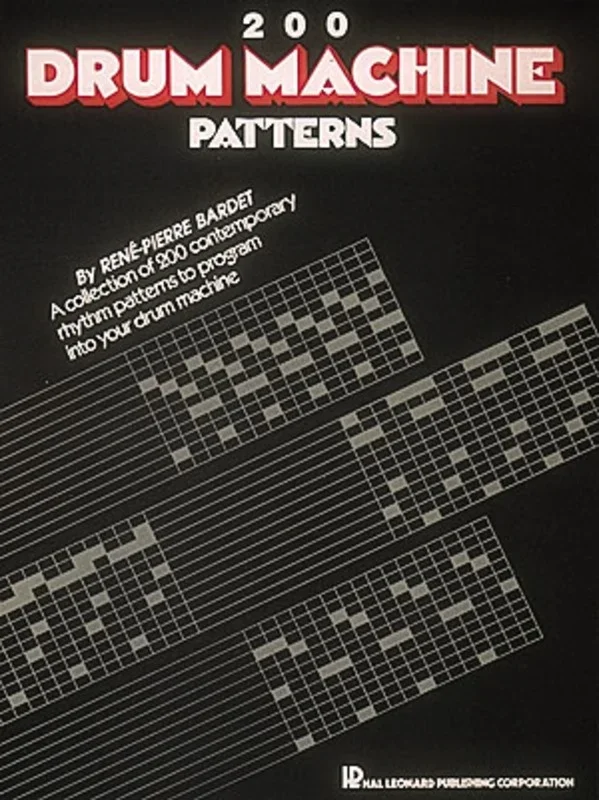 200 Drum Machine Patterns (Softcover Book)