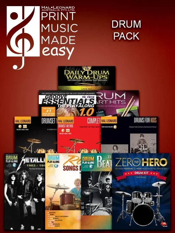 2018 Drum Pack (Package) Book
