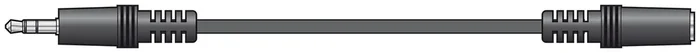 3.5mm stereo plug to 3.5mm stereo socket lead 6.0m