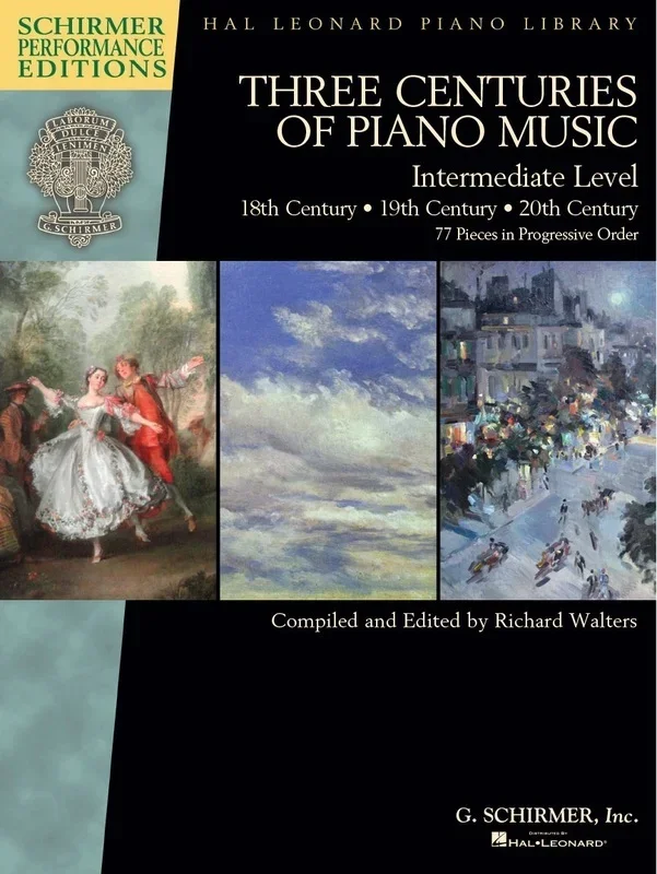 3 Centuries Piano Music 18Th 19Th 20th Intermediate (Softcover Book)