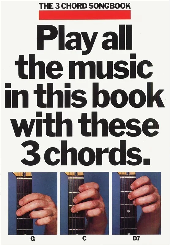 3 Chord SongBook 1 Guitar (Softcover Book)