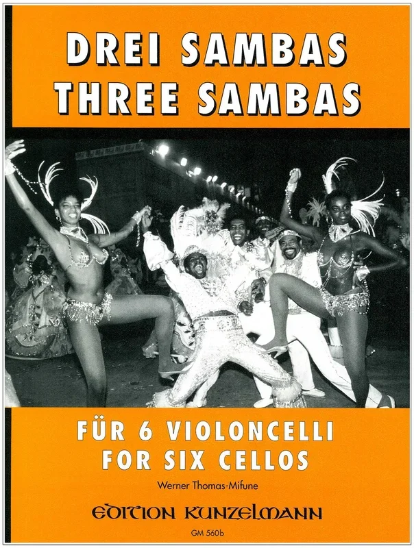 3 Sambas for 6 Cellos