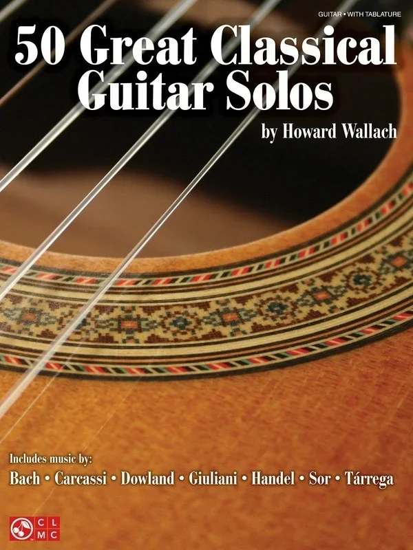 50 Great Classical Guitar Solos W/TAB (Softcover Book)