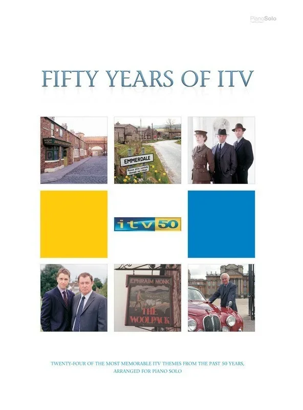 50 Years Of Itv Piano Solo (Softcover Book)