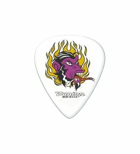 6 x Jim Dunlop BLACKLINE ORIGINAL Flaming Ape Guitar Picks .60 .73 1.00mm