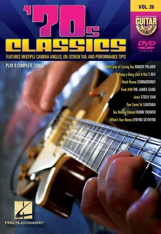 70s Classics Guitar Play Along DVD V26 (DVD Only)