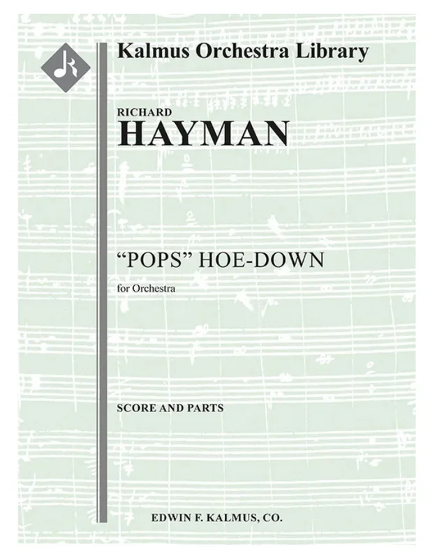 “Pops” Hoe Down (partition et parties)