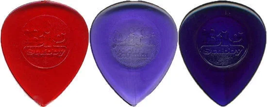9 x Jim Dunlop Big Stubby Guitar Picks Mixed 1mm, 2mm or 3mm Made in USA