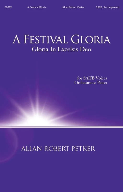 A Festival Gloria Gloria In Excelsis Deo Satb Softcover Book