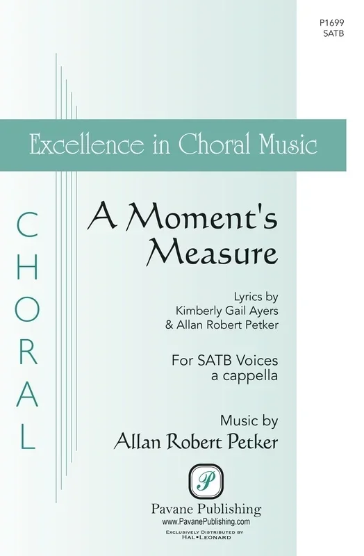 A Moments Measure Satb A Cappella Octavo