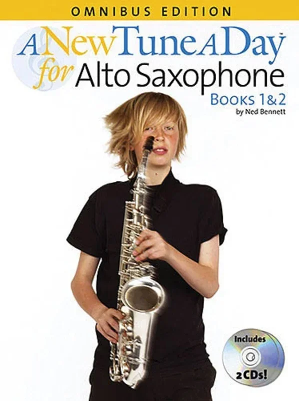 A New Tune A Day Alto Sax Books 1 And 2 Omnibus Softcover Book/CD