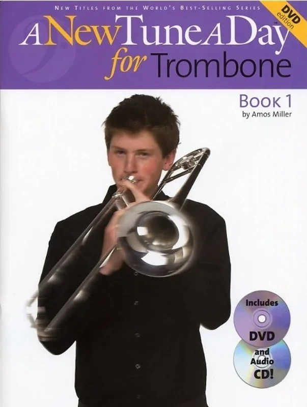 A New Tune A Day Trombone Book 1 Book/CD/DVD (Softcover Book/CD/DVD) Book