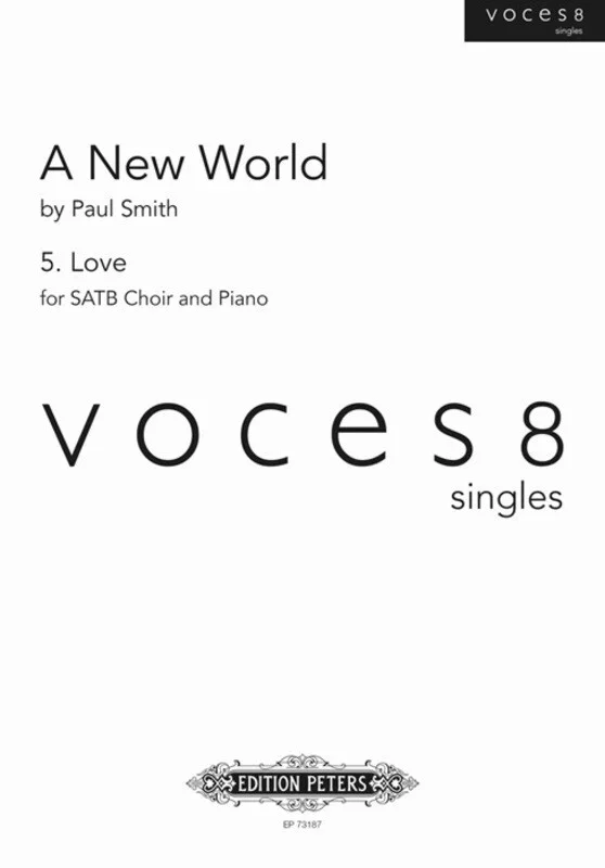 A New World – 5 Love SATB (Octavo) Book