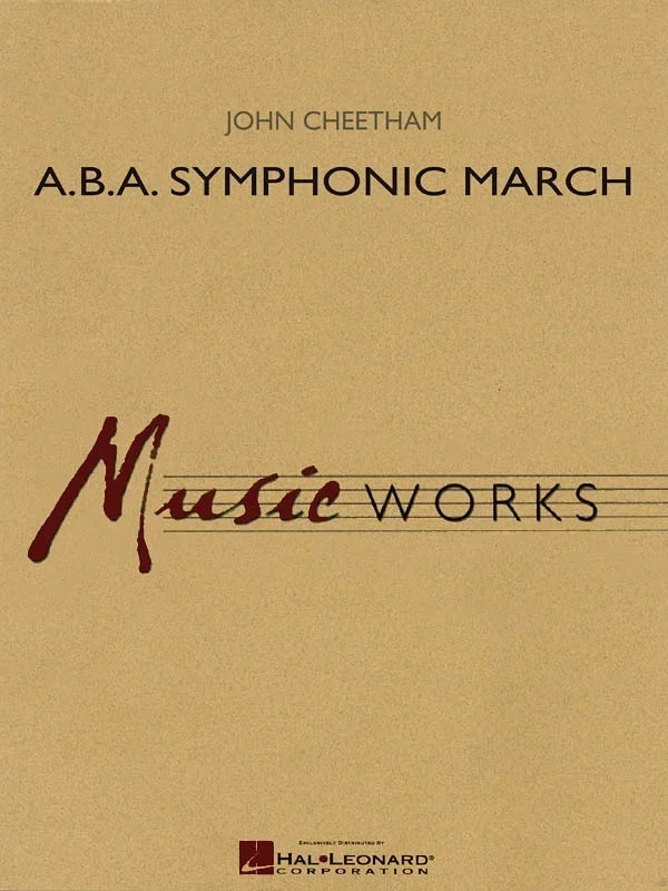 Aba Symphonic March Mw4 Score Only (Music Score)