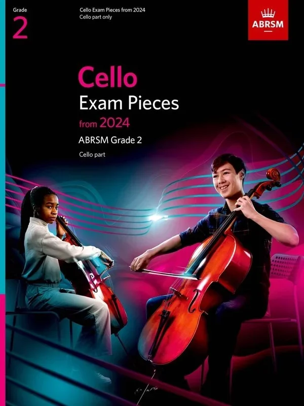 ABRSM Cello Exam Pieces From 2024 Grade 2