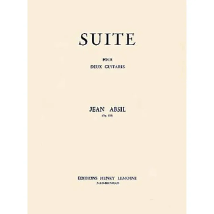Absil, Jean – Suite Op.135