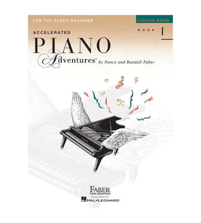 Accelerated Piano Adventures for the Older Beginner Lesson Book 1
