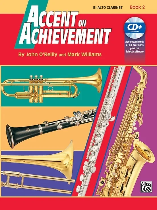 Accent On Achievement Book 2 Eb Alto Clarinet Book/CD