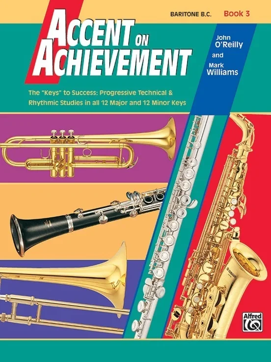 Accent On Achievement Book 3 Baritone Bc
