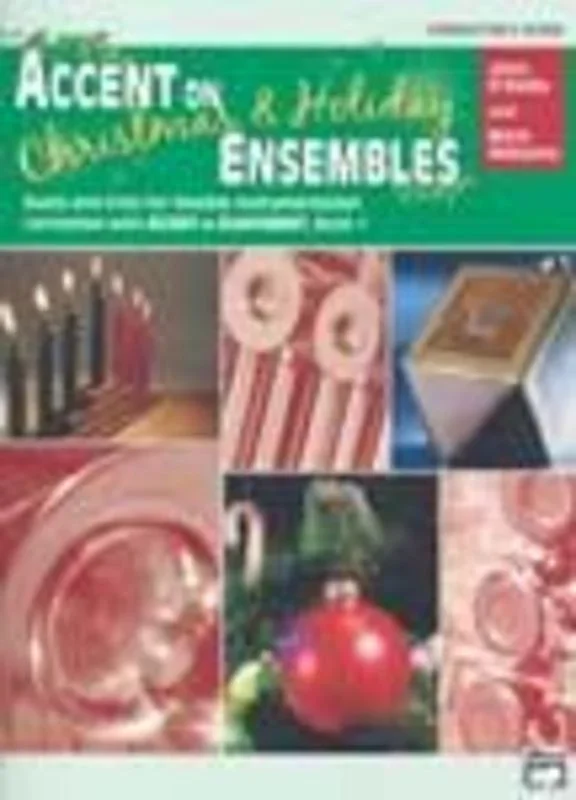 Accent On Christmas Ensembles Conductor Book