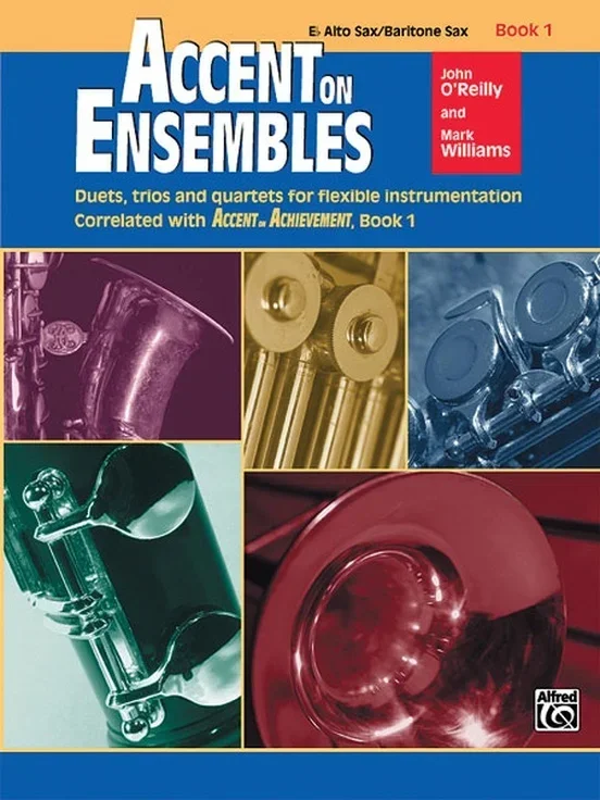 Accent On Ensembles Book 1 Eb Alto Sax/Bari Sax