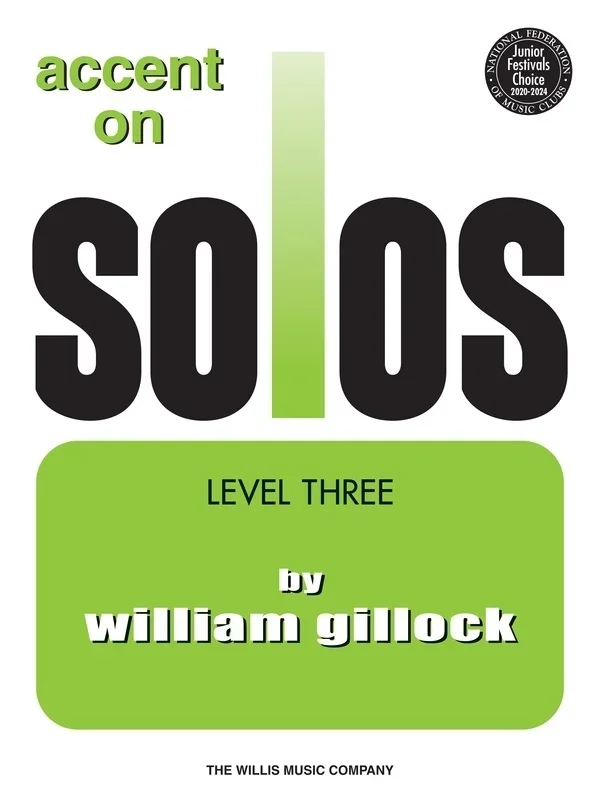 Accent On Solos Book 3 (Softcover Book)