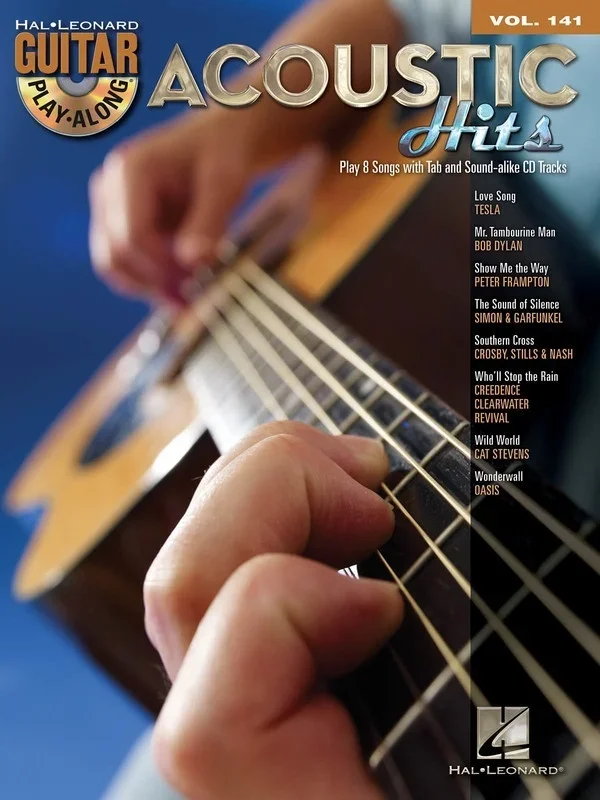 Acoustic Hits Guitar Play Along Book/CD V141 (Softcover Book/CD)