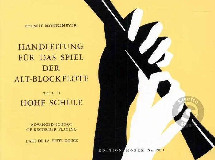 Advanced School Of Recorder Playing Book