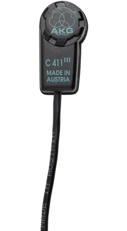 AKG C411PP High Performance Miniature Condenser Vibration Pickup