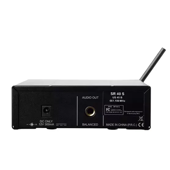 AKG WMS-S4025VOCC Wireless Mini Microphone System US25 – Compact Vocal Solution for Small Stages, Clubs, and Gyms