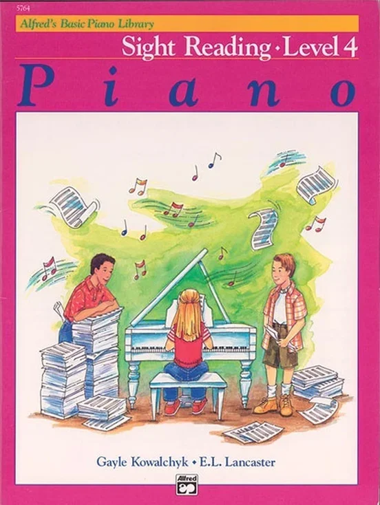 Alfred’s Basic Piano Library (ABPL) Sight Reading Book 4