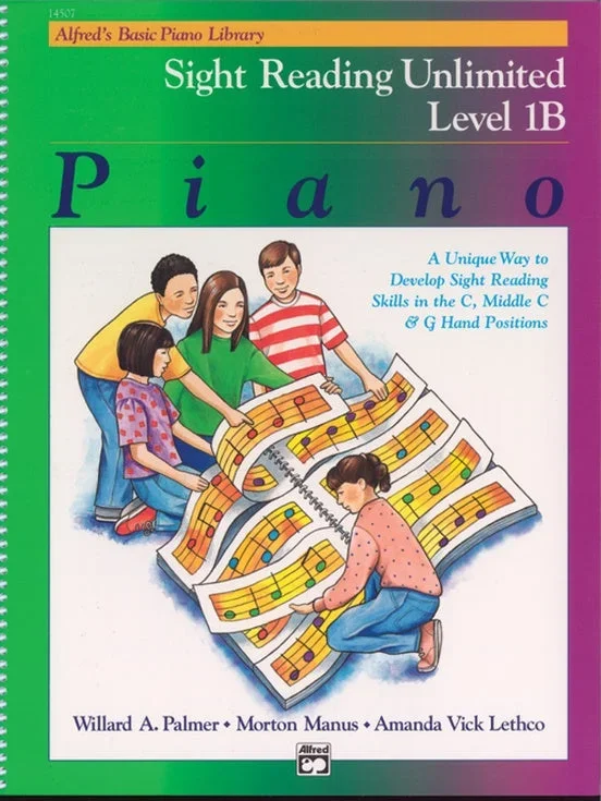 Alfred’s Basic Piano Library: Sight Reading Book 1B (Unlimited)