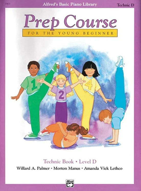 Alfred’s Basic Piano Prep Course: Technic Book D