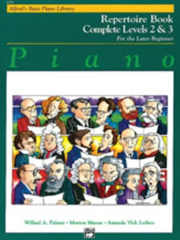 Alfred’s Basic Piano Repertoire Complete Level 2 And 3 (Softcover Book)