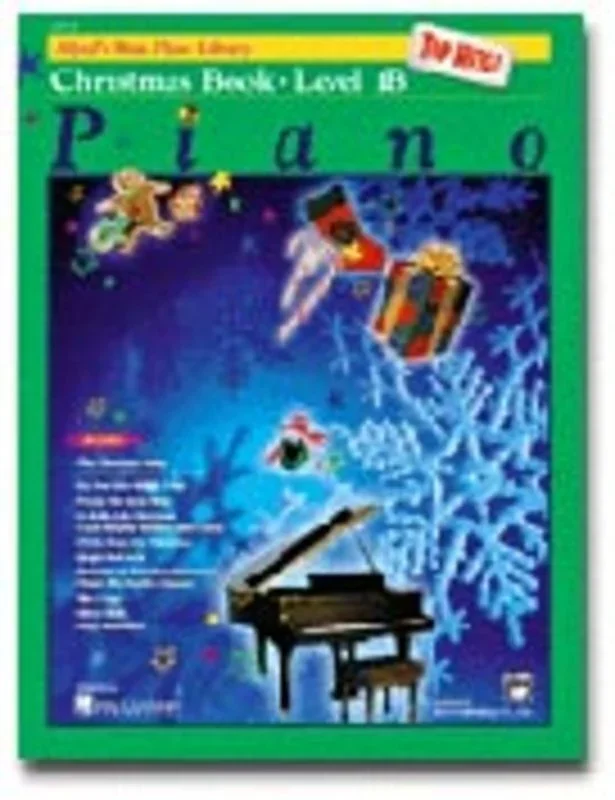 Alfred’s Basic Piano Top Hits Christmas Level 1B (Softcover Book)
