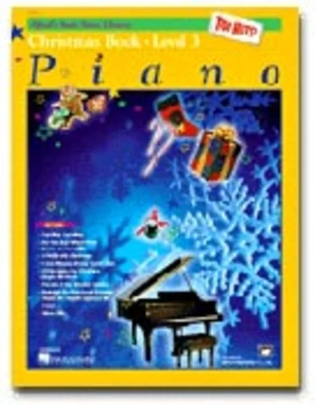 Alfred’s Basic Piano Top Hits Christmas Level 3 (Softcover Book)