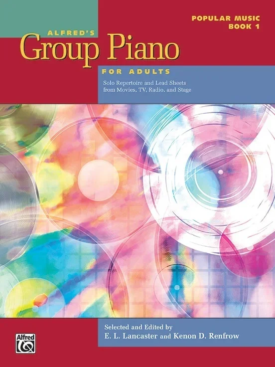 Alfred’s Group Piano For Adults Popular Book 1