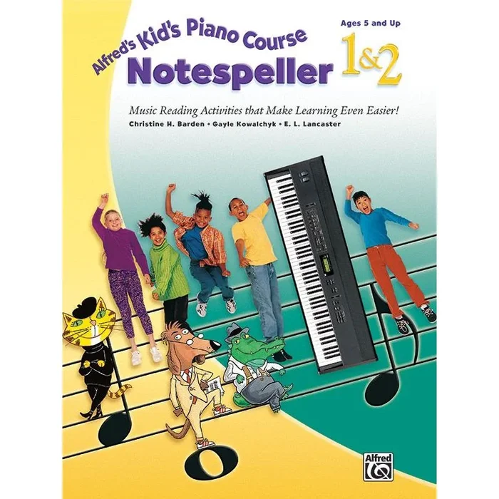 Alfred’s Kid’s Piano Course Notespeller 1 & 2