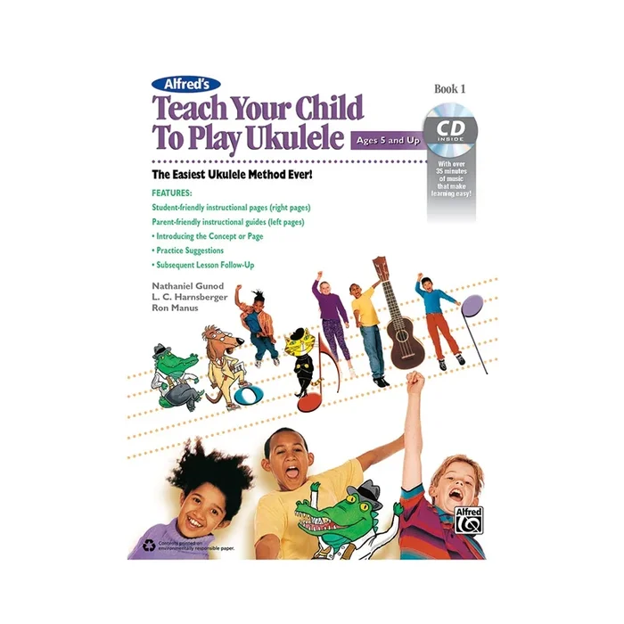 Alfred’s Teach Your Child to Play Ukulele, Book 1