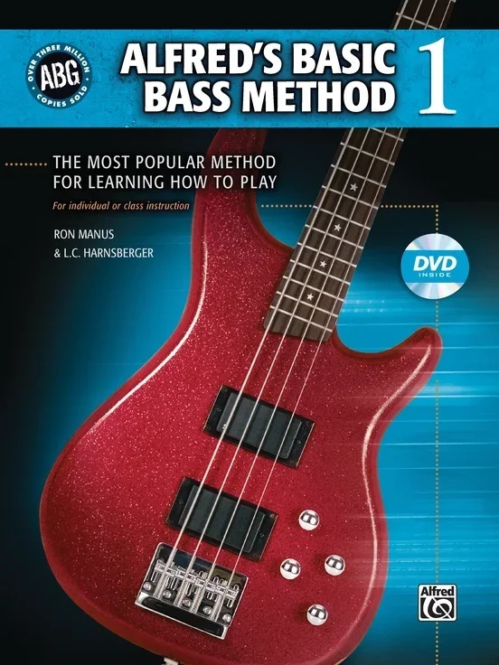 Alfreds Basic Bass Method 1 Book/DVD