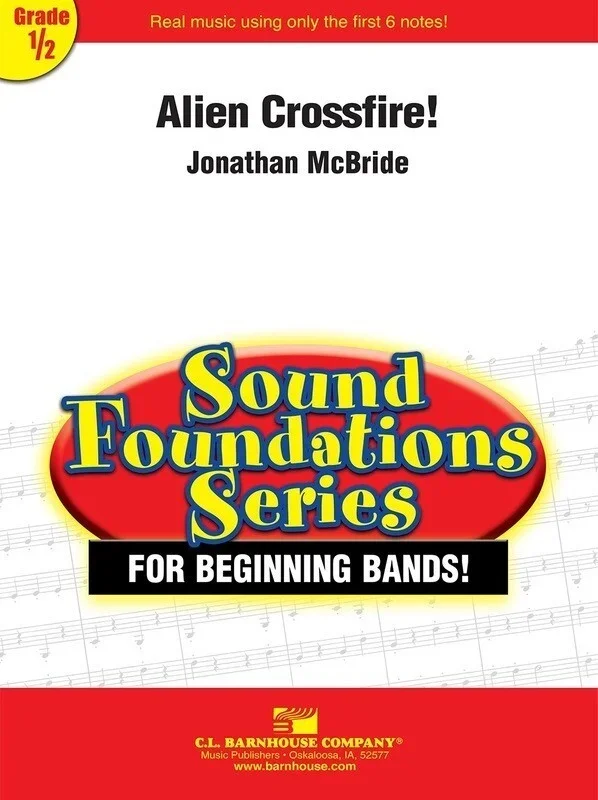 Alien Crossfire! Concert Band.05 Score/Parts Book
