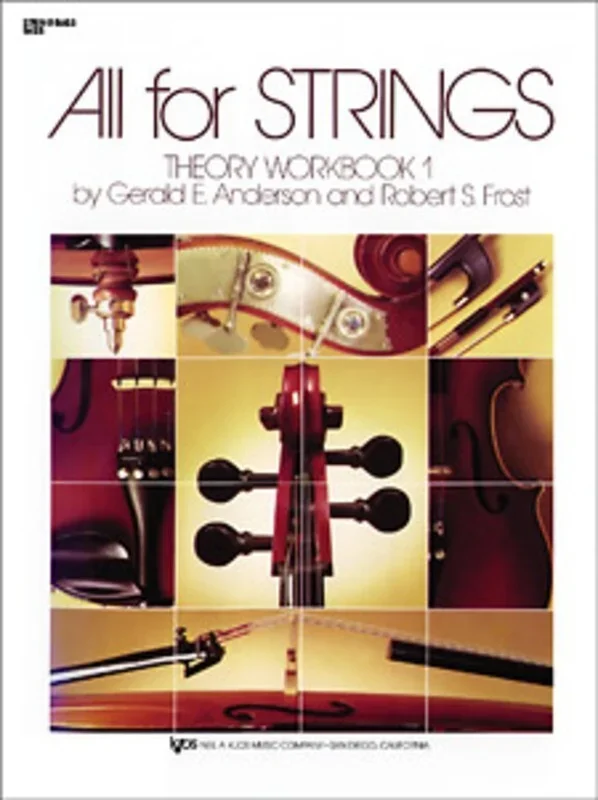 All For Strings Theory Workbook 1 Double Bass (Softcover Book)