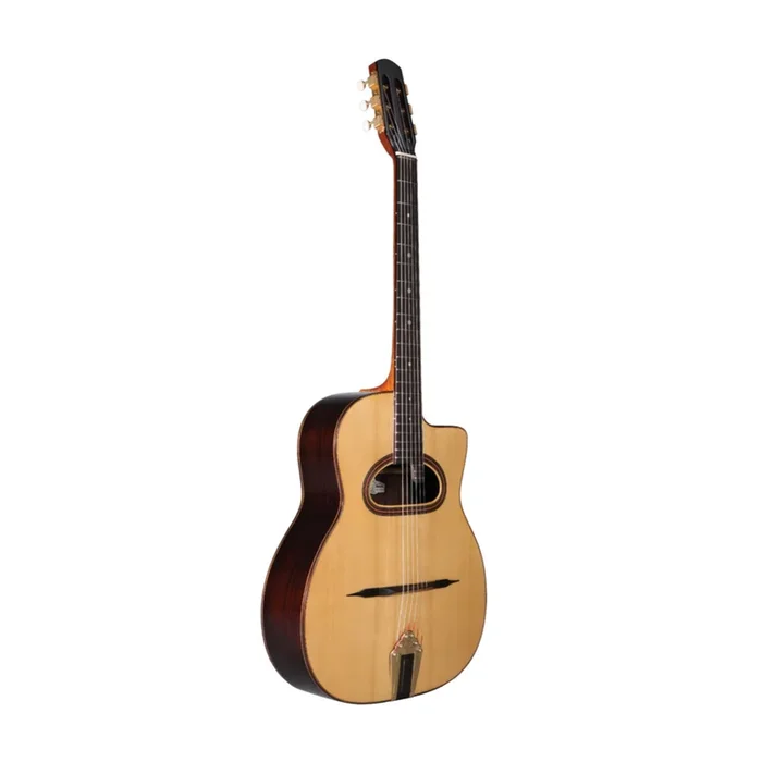 Altamira Gypsy Jazz Solid Spruce Top -Laminated Rosewood Back – Gloss – D hole