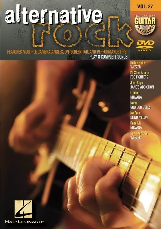 Alternative Rock Guitar Play Along DVD V27 (DVD Only)